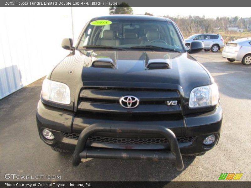 Black / Taupe 2005 Toyota Tundra Limited Double Cab 4x4