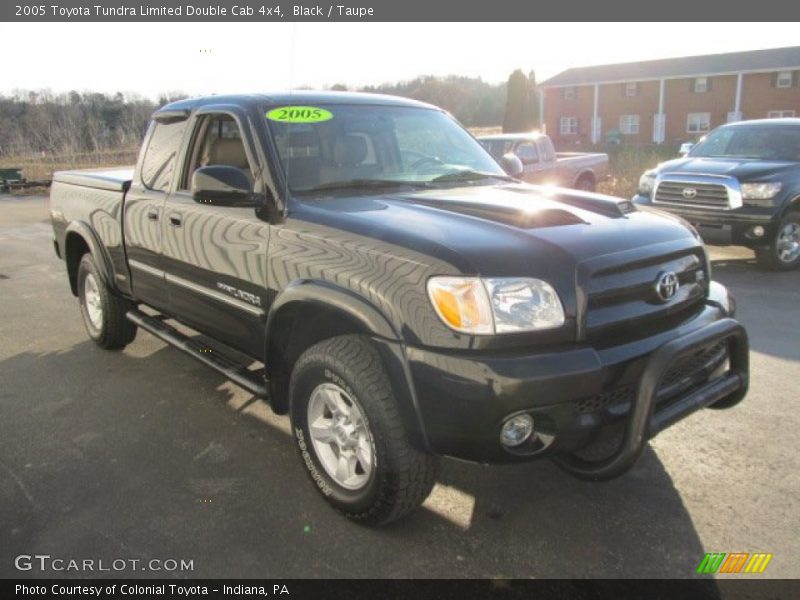 Black / Taupe 2005 Toyota Tundra Limited Double Cab 4x4