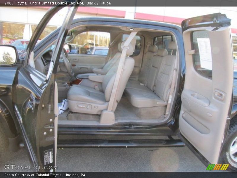  2005 Tundra Limited Double Cab 4x4 Taupe Interior