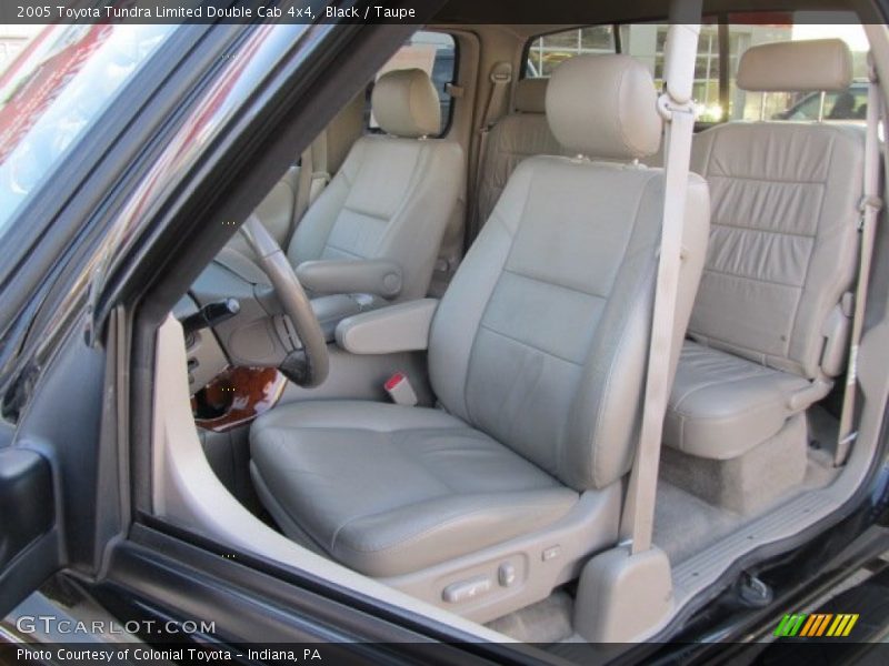  2005 Tundra Limited Double Cab 4x4 Taupe Interior