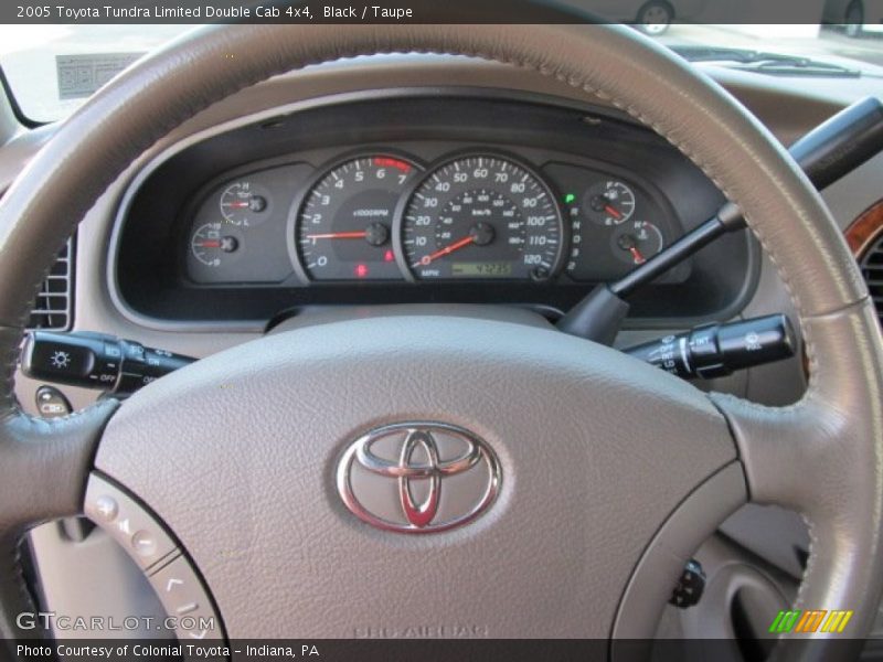 Black / Taupe 2005 Toyota Tundra Limited Double Cab 4x4
