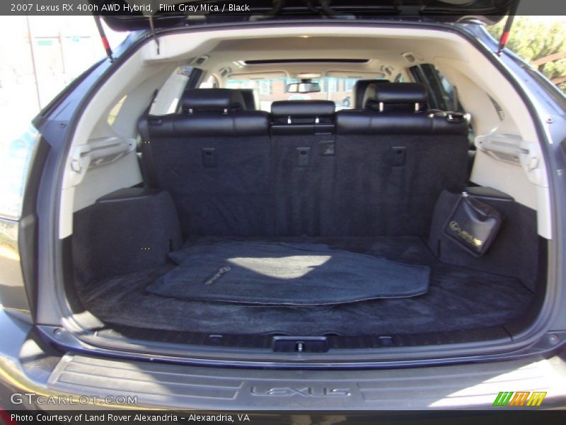 Flint Gray Mica / Black 2007 Lexus RX 400h AWD Hybrid