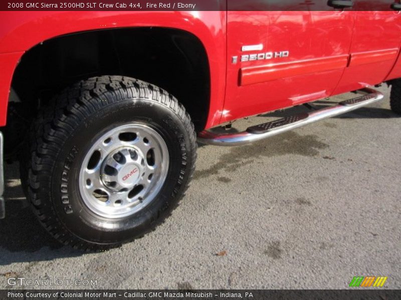 Fire Red / Ebony 2008 GMC Sierra 2500HD SLT Crew Cab 4x4