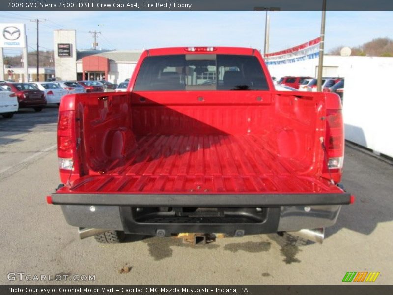 Fire Red / Ebony 2008 GMC Sierra 2500HD SLT Crew Cab 4x4