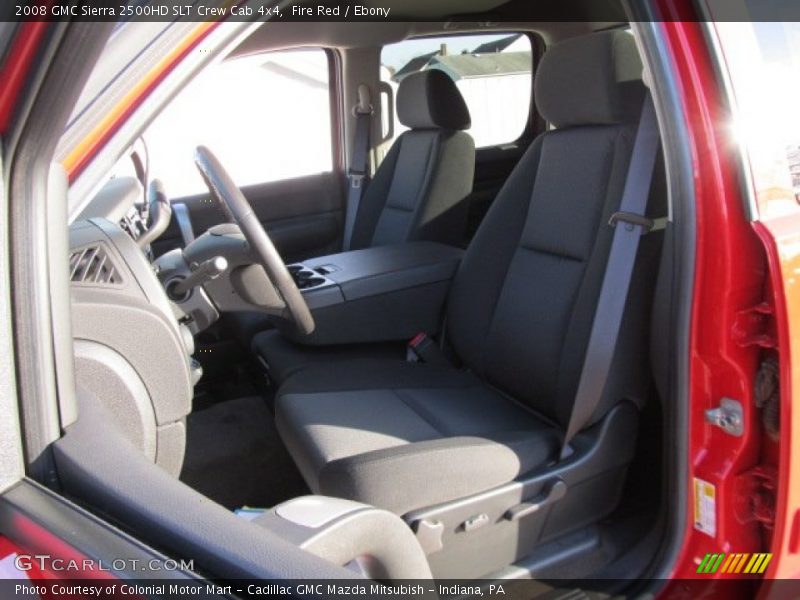 Fire Red / Ebony 2008 GMC Sierra 2500HD SLT Crew Cab 4x4