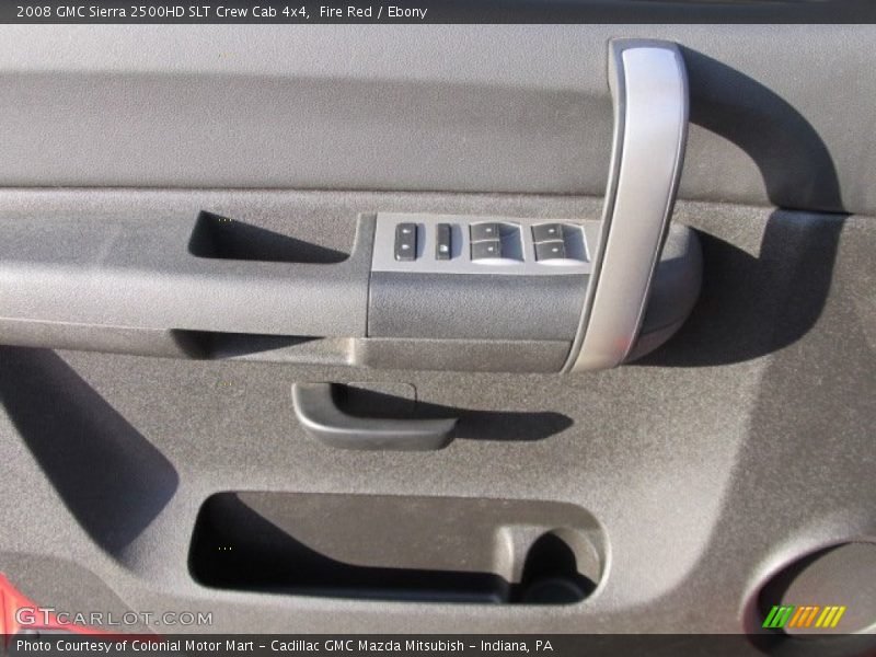 Fire Red / Ebony 2008 GMC Sierra 2500HD SLT Crew Cab 4x4