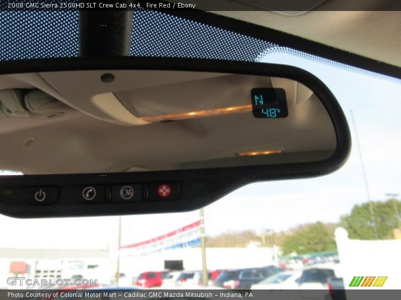 Fire Red / Ebony 2008 GMC Sierra 2500HD SLT Crew Cab 4x4