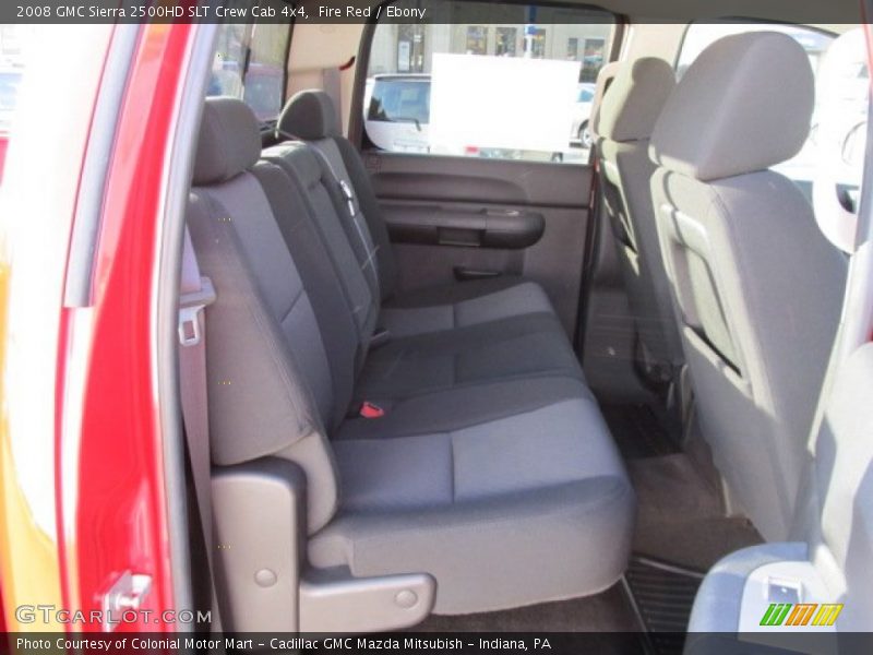 Fire Red / Ebony 2008 GMC Sierra 2500HD SLT Crew Cab 4x4