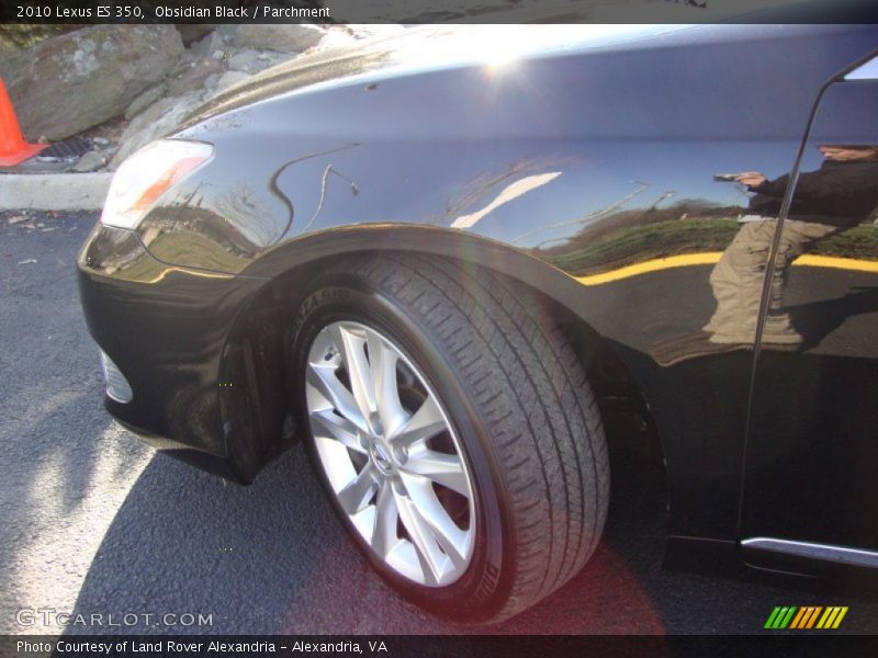 Obsidian Black / Parchment 2010 Lexus ES 350