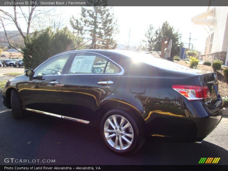 Obsidian Black / Parchment 2010 Lexus ES 350