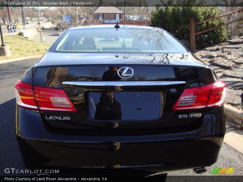 Obsidian Black / Parchment 2010 Lexus ES 350