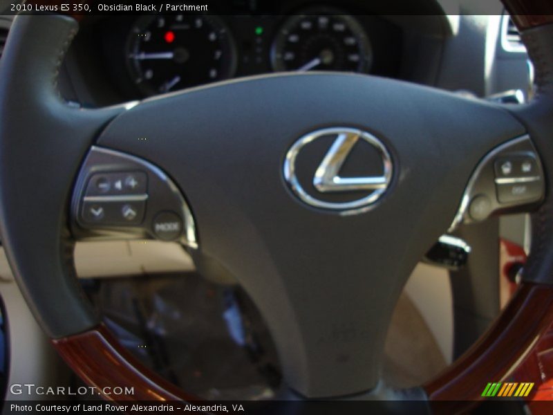 Obsidian Black / Parchment 2010 Lexus ES 350