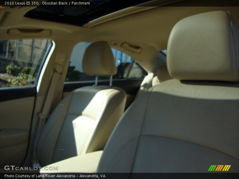 Obsidian Black / Parchment 2010 Lexus ES 350