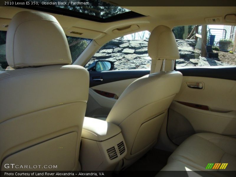 Obsidian Black / Parchment 2010 Lexus ES 350
