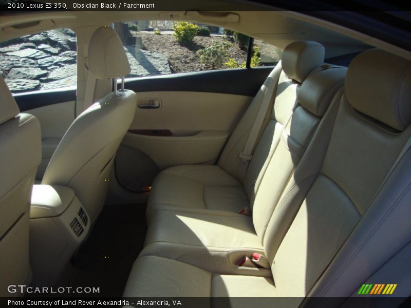 Obsidian Black / Parchment 2010 Lexus ES 350