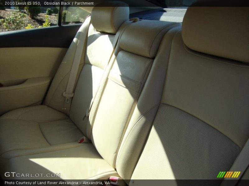 Obsidian Black / Parchment 2010 Lexus ES 350