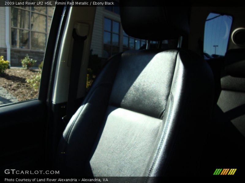 Rimini Red Metallic / Ebony Black 2009 Land Rover LR2 HSE