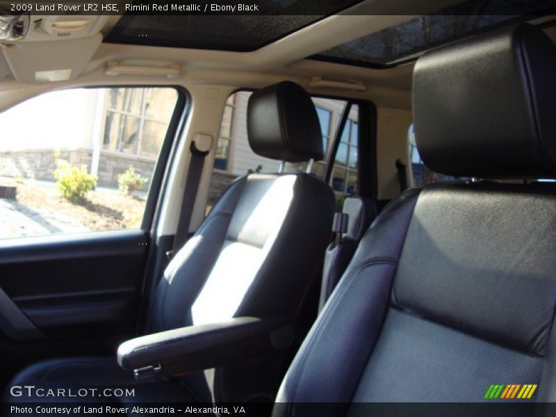 Rimini Red Metallic / Ebony Black 2009 Land Rover LR2 HSE