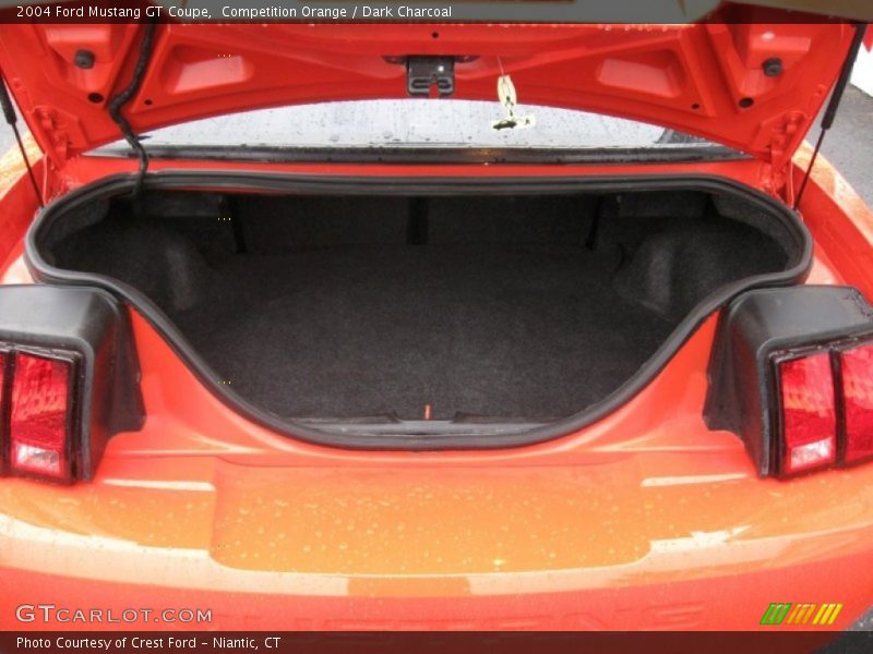 Competition Orange / Dark Charcoal 2004 Ford Mustang GT Coupe