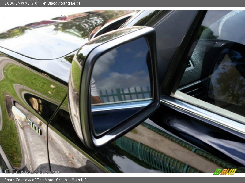 Jet Black / Sand Beige 2006 BMW X3 3.0i