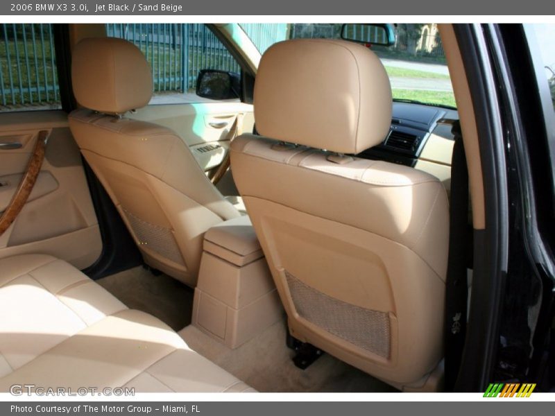 Jet Black / Sand Beige 2006 BMW X3 3.0i