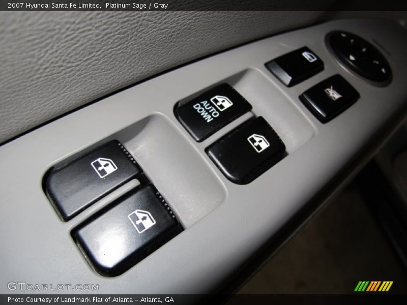 Platinum Sage / Gray 2007 Hyundai Santa Fe Limited