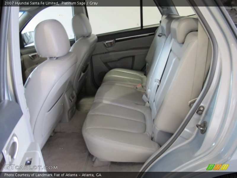Platinum Sage / Gray 2007 Hyundai Santa Fe Limited