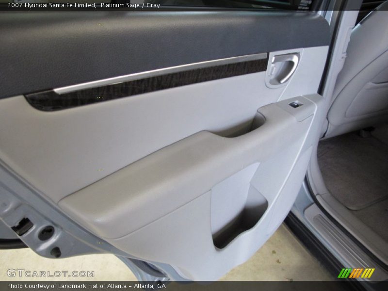 Platinum Sage / Gray 2007 Hyundai Santa Fe Limited