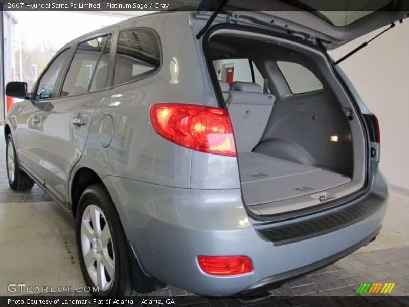 Platinum Sage / Gray 2007 Hyundai Santa Fe Limited