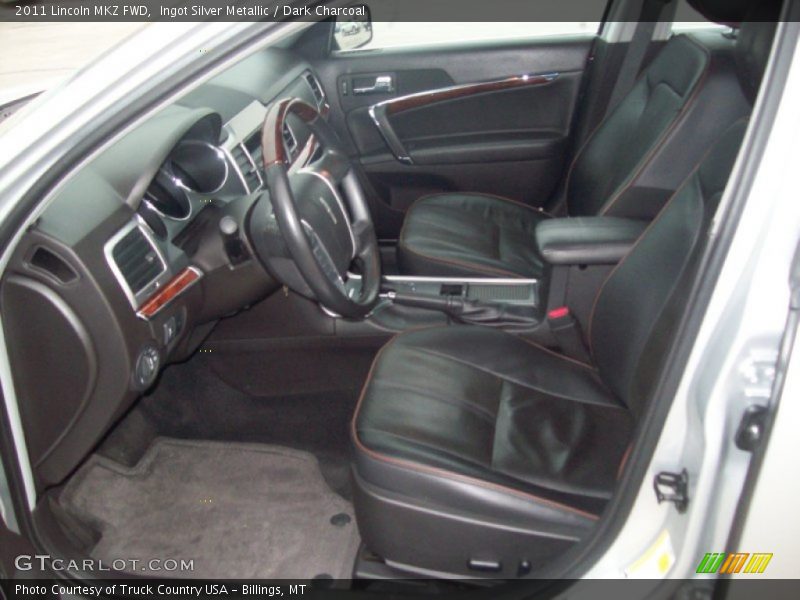 Ingot Silver Metallic / Dark Charcoal 2011 Lincoln MKZ FWD