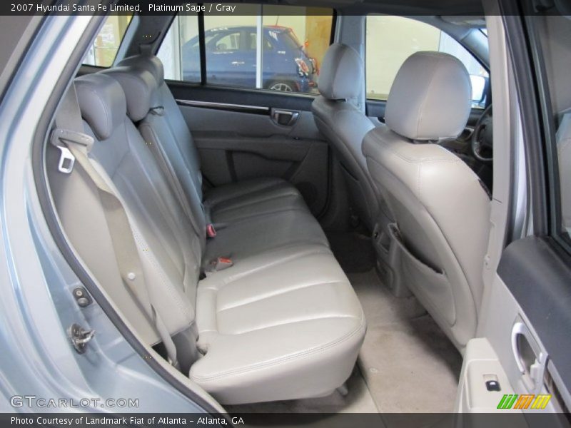 Platinum Sage / Gray 2007 Hyundai Santa Fe Limited