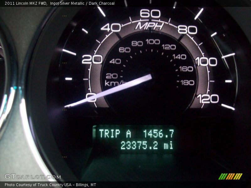 Ingot Silver Metallic / Dark Charcoal 2011 Lincoln MKZ FWD