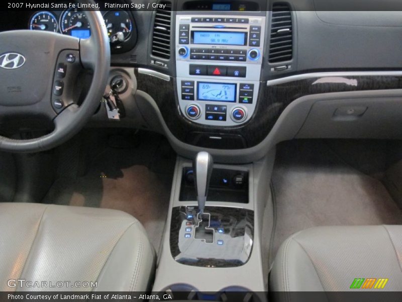 Platinum Sage / Gray 2007 Hyundai Santa Fe Limited