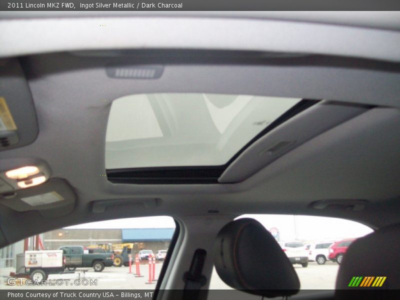 Ingot Silver Metallic / Dark Charcoal 2011 Lincoln MKZ FWD