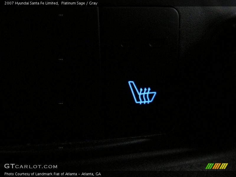Platinum Sage / Gray 2007 Hyundai Santa Fe Limited