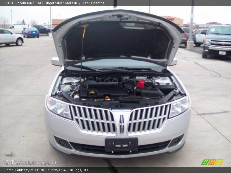 Ingot Silver Metallic / Dark Charcoal 2011 Lincoln MKZ FWD