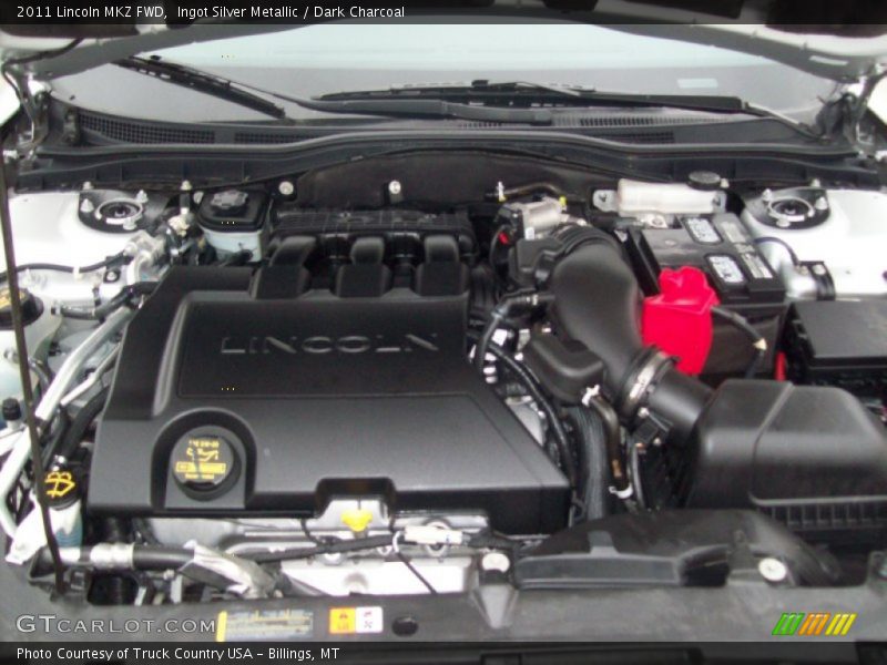 Ingot Silver Metallic / Dark Charcoal 2011 Lincoln MKZ FWD