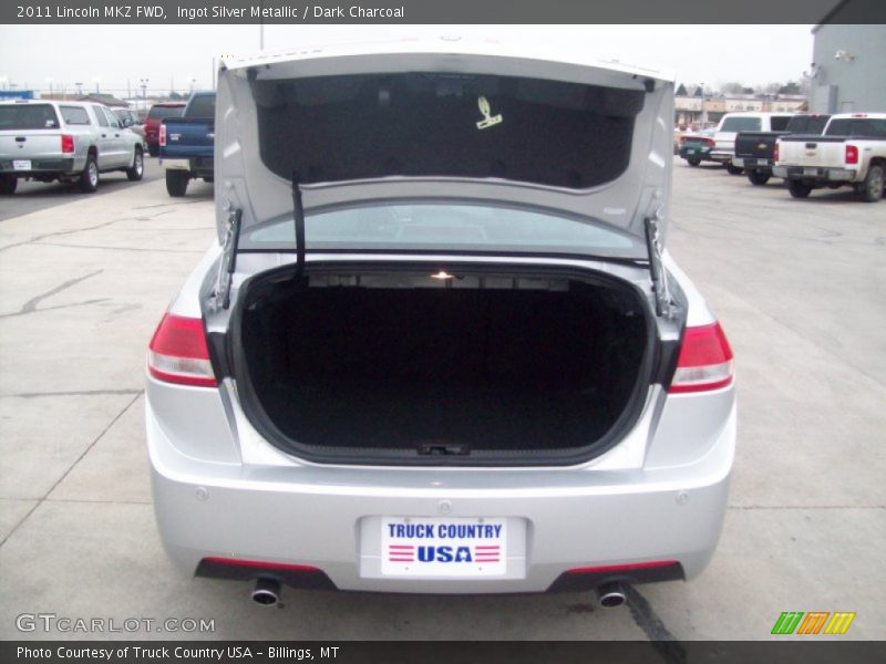 Ingot Silver Metallic / Dark Charcoal 2011 Lincoln MKZ FWD