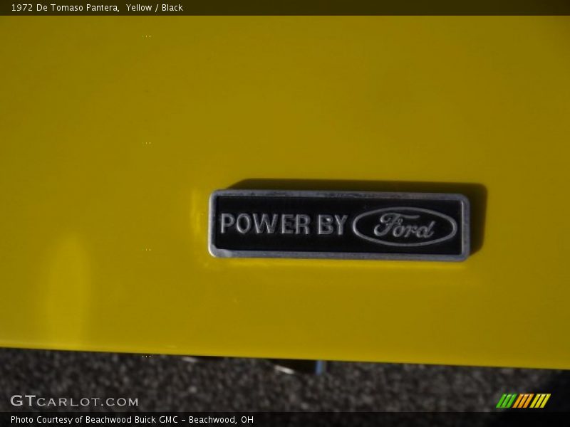 Power by Ford badge - 1972 De Tomaso Pantera 