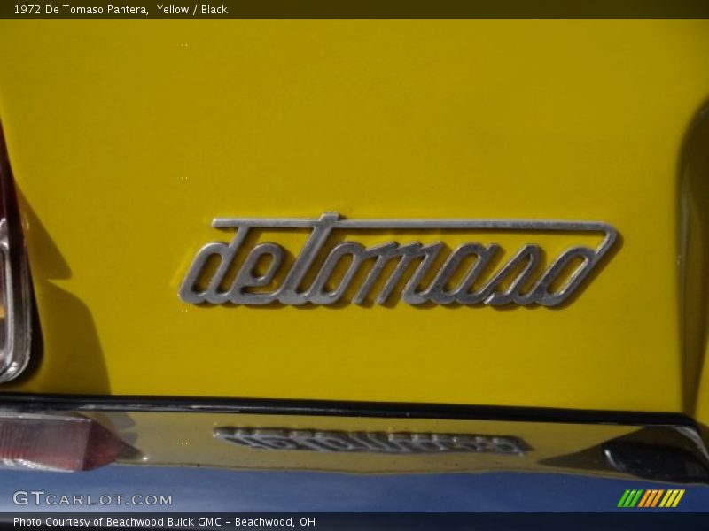 de tomoso badge - 1972 De Tomaso Pantera 