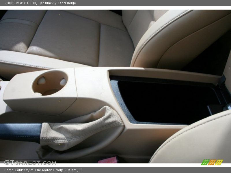 Jet Black / Sand Beige 2006 BMW X3 3.0i