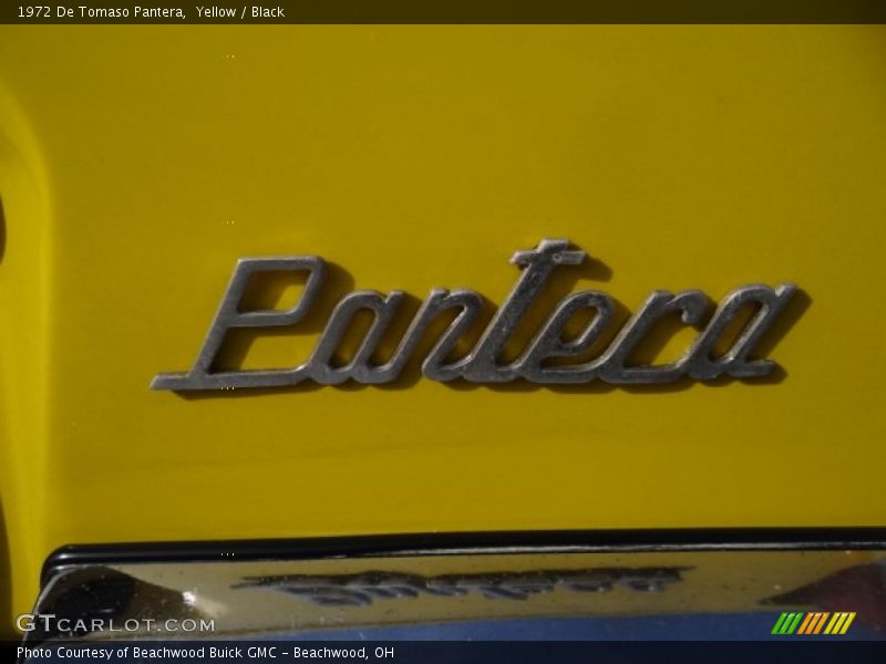 Pantera badge - 1972 De Tomaso Pantera 
