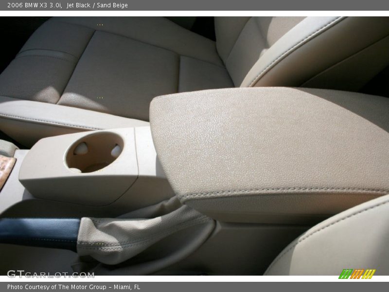 Jet Black / Sand Beige 2006 BMW X3 3.0i
