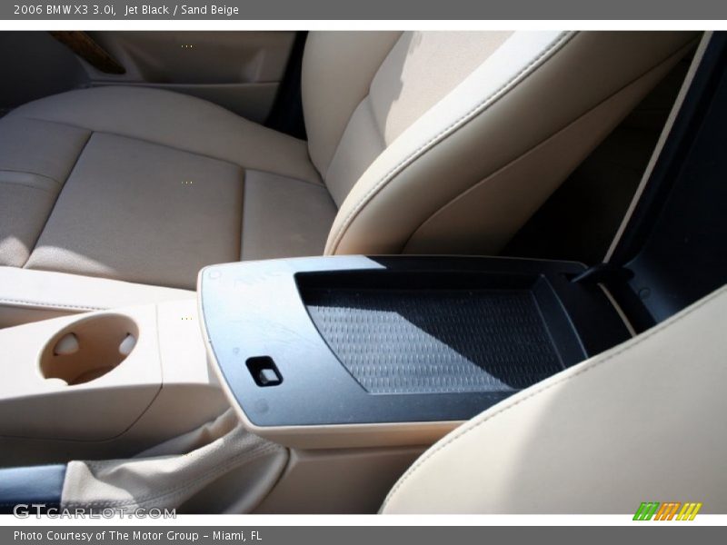 Jet Black / Sand Beige 2006 BMW X3 3.0i