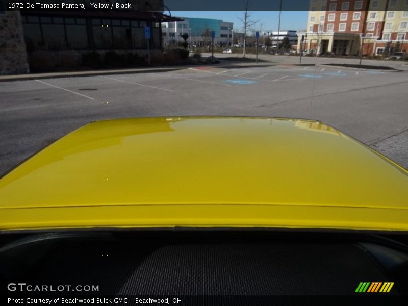 Yellow / Black 1972 De Tomaso Pantera