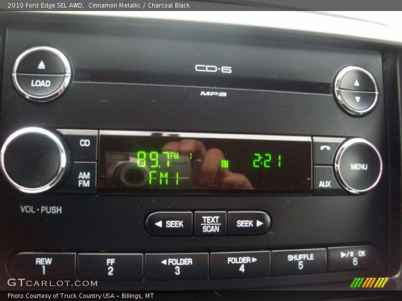 Cinnamon Metallic / Charcoal Black 2010 Ford Edge SEL AWD