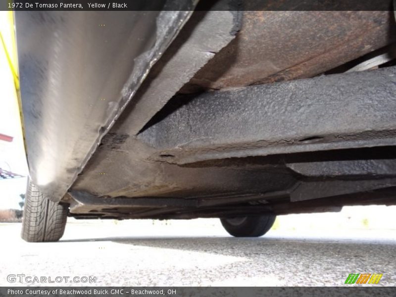 Undercarriage of 1972 Pantera 