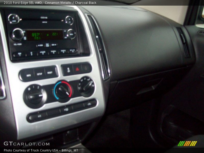 Cinnamon Metallic / Charcoal Black 2010 Ford Edge SEL AWD