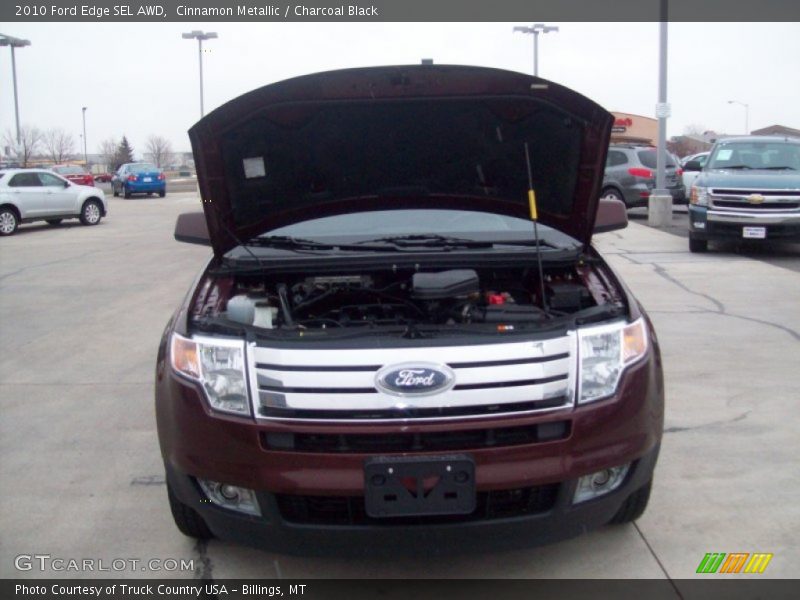 Cinnamon Metallic / Charcoal Black 2010 Ford Edge SEL AWD