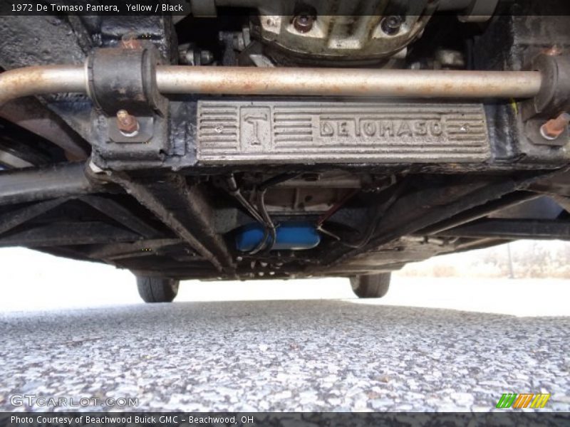 Undercarriage of 1972 Pantera 